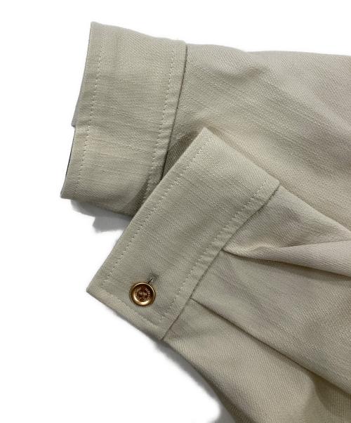 BLUE LABEL CRESTBRIDGE（ブルーレーベルクレストブリッジ）BLUE LABEL CRESTBRIDGE (ブルーレーベルクレストブリッジ) シャツワンピース ベージュ サイズ:36の古着・服飾アイテム