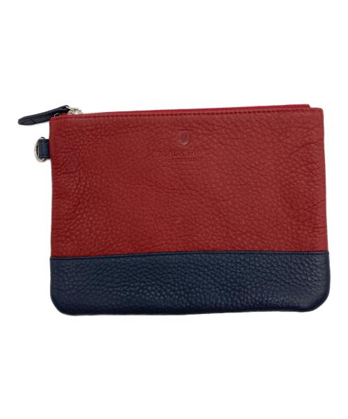 BLACK LABEL CRESTBRIDGE（ブラックレーベル クレストブリッジ）BLACK LABEL CRESTBRIDGE (ブラックレーベル クレストブリッジ) トートバッグ ネイビー×レッドの古着・服飾アイテム