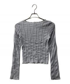 中古・古着通販】L'Appartement (アパルトモン) Border Sheer Knit