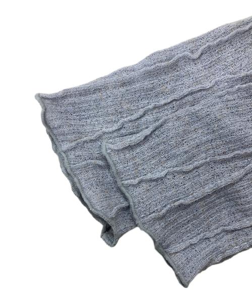 anuke（アンヌーク）anuke (アンヌーク) Random Pintuck Tops/ロングスリーブカットソー ブルー サイズ:Freeの古着・服飾アイテム