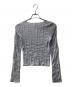 anuke（アンヌーク）の古着「Random Pintuck Tops/ロングスリーブカットソー」｜ブルー