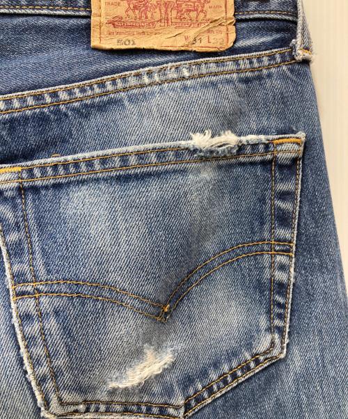 LEVI'S（リーバイス）LEVI'S (リーバイス) 501ダメージデニムパンツ インディゴ サイズ:W31の古着・服飾アイテム