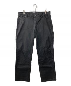Lee101Riders黒ヒッコリー復刻ワークパンツ 中古・古着通販】LEE (リー) ヒッコリーワークパンツ ブルー×ホワイト