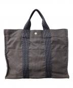 HERMESエルメス）の古着「トートバッグ」｜グレー