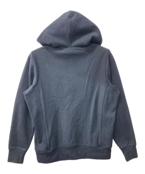 maison kitsune（メゾンキツネ）maison kitsune (メゾンキツネ) フロントロゴパーカー ネイビー サイズ:xxsの古着・服飾アイテム