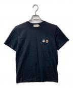 maison kitsuneメゾンキツネ）の古着「Tシャツ」｜ブラック