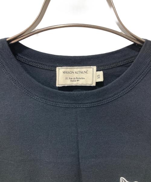 maison kitsune（メゾンキツネ）maison kitsune (メゾンキツネ) Tシャツ ブラック サイズ:Sの古着・服飾アイテム
