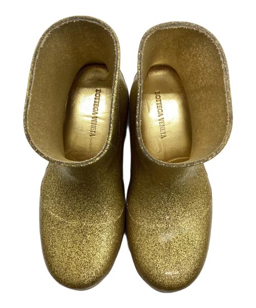 BOTTEGA VENETA（ボッテガベネタ）BOTTEGA VENETA (ボッテガベネタ) パドルアンクルブーツ イエロー サイズ:37の古着・服飾アイテム