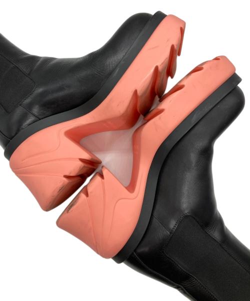 BOTTEGA VENETA（ボッテガベネタ）BOTTEGA VENETA (ボッテガベネタ) サイドゴアブーツ/フラッシュチェルシーブーツ ブラック サイズ:38の古着・服飾アイテム