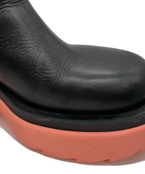 BOTTEGA VENETA（ボッテガベネタ）BOTTEGA VENETA (ボッテガベネタ) サイドゴアブーツ/フラッシュチェルシーブーツ ブラック サイズ:38の古着・服飾アイテム