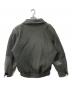 LANCEL (ランセル) レザーショールカラージャケット カーキ サイズ:Ⅼ：7000円