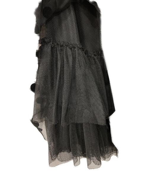 BIRTHDAY BASH（バースデーバッシュ）BIRTHDAY BASH (バースデーバッシュ) ドットチュールスカート ブラック サイズ:Fの古着・服飾アイテム