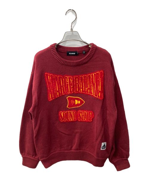 X-LARGE（エクストララージ）X-LARGE (エクストララージ) ニット ブラウン サイズ:Sの古着・服飾アイテム