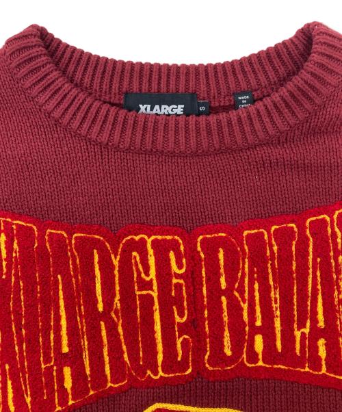 X-LARGE（エクストララージ）X-LARGE (エクストララージ) ニット ブラウン サイズ:Sの古着・服飾アイテム