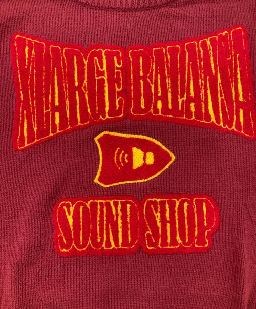 X-LARGE（エクストララージ）X-LARGE (エクストララージ) ニット ブラウン サイズ:Sの古着・服飾アイテム
