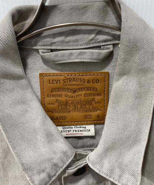 LEVI'S PReMIUM（リーバイス プレミアム）LEVI'S PReMIUM (リーバイス プレミアム) リラックスフィット トラッカージャケット グレー サイズ:Mの古着・服飾アイテム