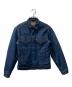 LEVI'S（リーバイス）の古着「USA製/裏ブランケットデニムジャケット」｜インディゴ