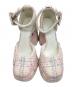 中古・古着 CHARLES & KEITH (チャールズアンドキース) サンダル ピンク サイズ:37：4000円