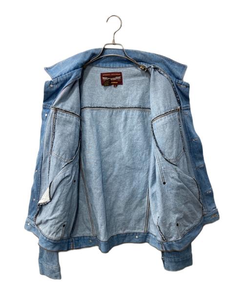 RUSTLER（ラスラー）RUSTLER (ラスラー) 90s-00s/デニムジャケット インディゴ サイズ:Lの古着・服飾アイテム