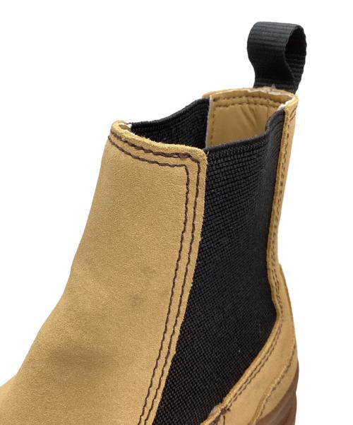 PUMA（プーマ）PUMA (プーマ) MAYZE CHELSEA SUEDE WNS /サイドゴアブーツ イエロー サイズ:25の古着・服飾アイテム