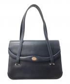 GUCCIグッチ）の古着「OLDGUCCIバッグ/ショルダーバッグ」｜ネイビー