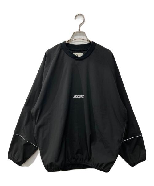 O-（オー）O- (オー) ナイロンスウェット/OCRL OFFICIAL PULLOVER ブラック サイズ:Lの古着・服飾アイテム