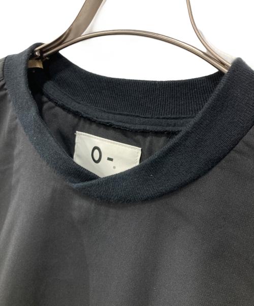 O-（オー）O- (オー) ナイロンスウェット/OCRL OFFICIAL PULLOVER ブラック サイズ:Lの古着・服飾アイテム