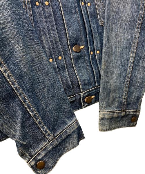 Wrangler（ラングラー）Wrangler (ラングラー) 111MJ/復刻デニムジャケット インディゴ サイズ:印字消えの為不明の古着・服飾アイテム