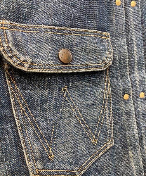 Wrangler（ラングラー）Wrangler (ラングラー) 111MJ/復刻デニムジャケット インディゴ サイズ:印字消えの為不明の古着・服飾アイテム