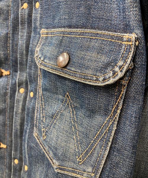 Wrangler（ラングラー）Wrangler (ラングラー) 111MJ/復刻デニムジャケット インディゴ サイズ:印字消えの為不明の古着・服飾アイテム