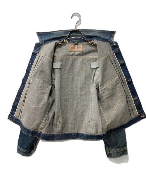 Wrangler（ラングラー）Wrangler (ラングラー) 111MJ/復刻デニムジャケット インディゴ サイズ:印字消えの為不明の古着・服飾アイテム