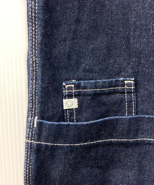 Something（サムシング）Something (サムシング) FREAK'S STORE (フリークスストア) 別注Buttonfly Salopette/別注ボタンフライサロペット インディゴ サイズ:Mの古着・服飾アイテム