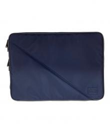 PORTER（ポーター）の古着「PC CASE(S)PCケース」｜ネイビー
