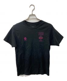 F.C.R.B.×24karats（エフシーレアルブリストル×トゥエンティーフォーカラッツ）の古着「半袖カットソー」｜ブラック