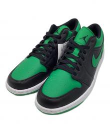 NIKE（ナイキ）の古着「Air Jordan 1 Low "Lucky Green"」｜ブラック×グリーン