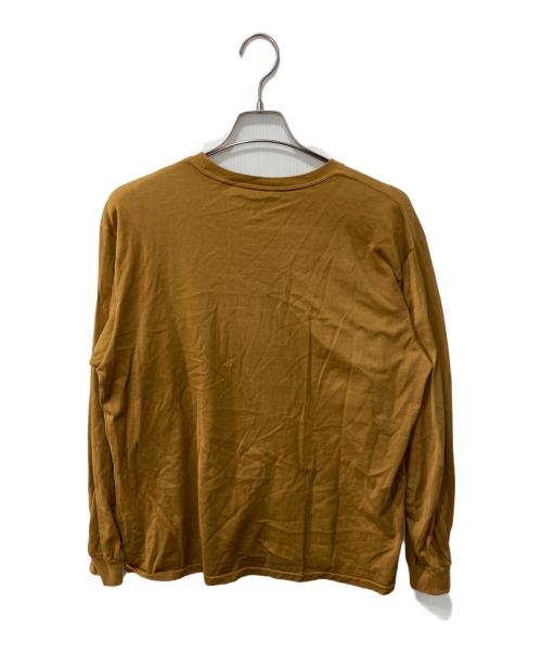 AURALEE（オーラリー）AURALEE (オーラリー) ロングスリーブカットソー/LUSTER PLAITING L S TEE ブラウン サイズ:1の古着・服飾アイテム