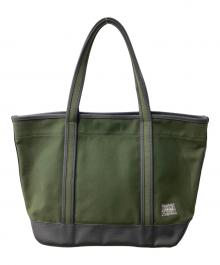 PORTER GIRL（ポーターガール）の古着「BOYFRIEND TOTE/トートバッグ」｜カーキ