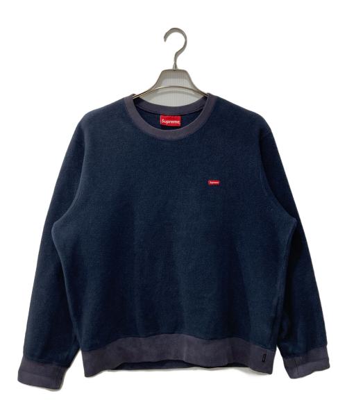 SUPREME（シュプリーム）SUPREME (シュプリーム) フリーススウェット/Polartec Small Box Crewneck ネイビー サイズ:Mの古着・服飾アイテム