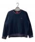 SUPREME（シュプリーム）の古着「フリーススウェット/Polartec Small Box Crewneck」｜ネイビー