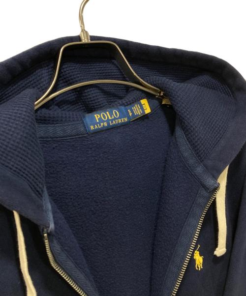 POLO RALPH LAUREN（ポロ・ラルフローレン）POLO RALPH LAUREN (ポロ・ラルフローレン) ジップパーカー ネイビー サイズ:Sの古着・服飾アイテム