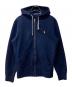 POLO RALPH LAUREN（ポロ・ラルフローレン）の古着「ジップパーカー」｜ネイビー