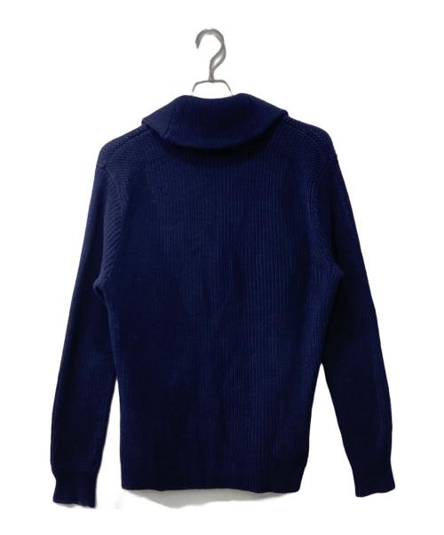 POLO RALPH LAUREN（ポロ・ラルフローレン）POLO RALPH LAUREN (ポロ・ラルフローレン) ショールカラーカーディガン ネイビー サイズ:Sの古着・服飾アイテム
