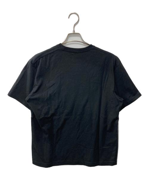 and wander（アンドワンダー）and wander (アンドワンダー) プリントTシャツ ブラック サイズ:Mの古着・服飾アイテム