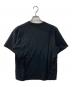 and wander (アンドワンダー) プリントTシャツ ブラック サイズ:M：5000円