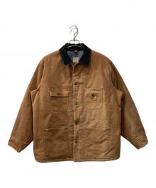 CarHartt（カーハート）の古着「USA製/裏ブランケットミシガンチョアコート/カバーオール/ダックジャケット」｜ブラウン