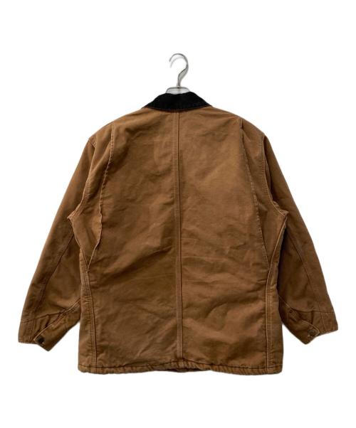 CarHartt（カーハート）CarHartt (カーハート) USA製/裏ブランケットミシガンチョアコート/カバーオール/ダックジャケット ブラウン サイズ:38Lの古着・服飾アイテム