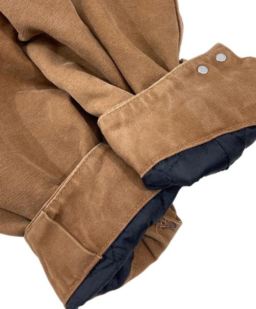 CarHartt（カーハート）CarHartt (カーハート) USA製/裏ブランケットミシガンチョアコート/カバーオール/ダックジャケット ブラウン サイズ:38Lの古着・服飾アイテム