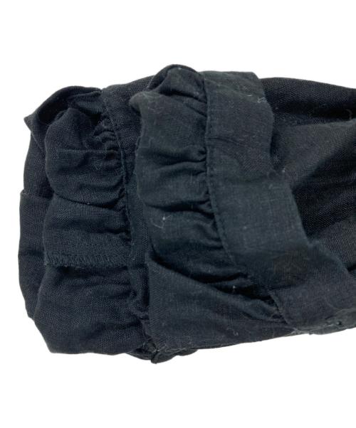 nest Robe（ネストローブ）nest Robe (ネストローブ) リネンブラウス ブラック サイズ:Fの古着・服飾アイテム