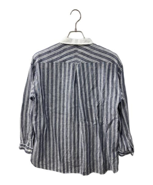 prit（プリット）prit (プリット) リネンシャツ グレー サイズ:1の古着・服飾アイテム