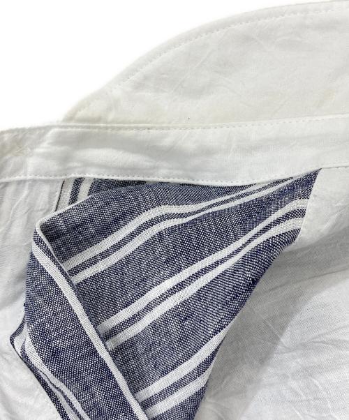 prit（プリット）prit (プリット) リネンシャツ グレー サイズ:1の古着・服飾アイテム